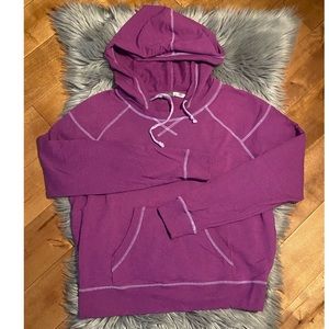 Athleta  Hoodie Sweatshirt Pullover Purple Size Large